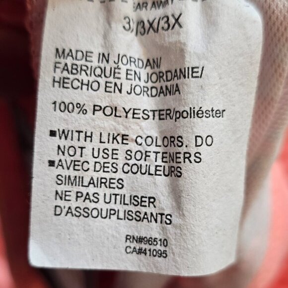 Under Armour Play Up Printed Inset Short - 4" Inseam - Peach/Coral - Picture 5 of 6